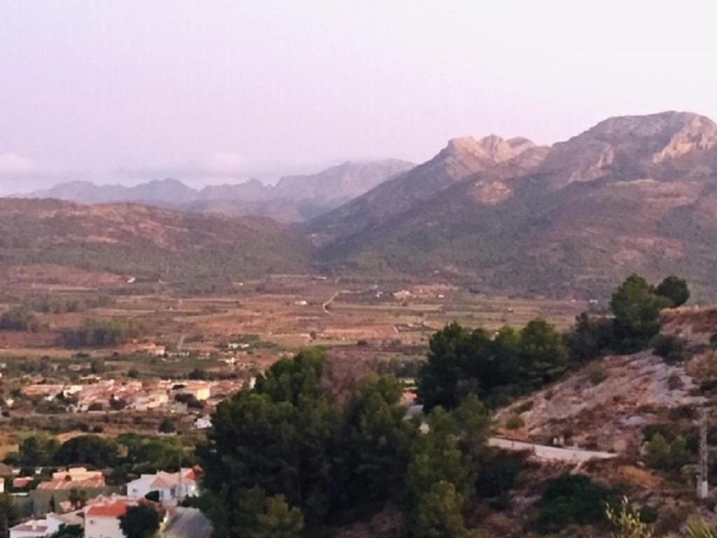 One Bed Apartment Overlooking Jalon Valley, Costa Blanca Alcalalí Dış mekan fotoğraf